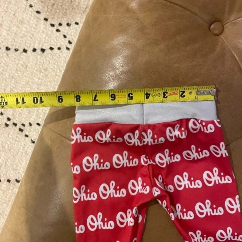 Ohio State Buckeyes red script ohio kids baby pants size 9-12 months